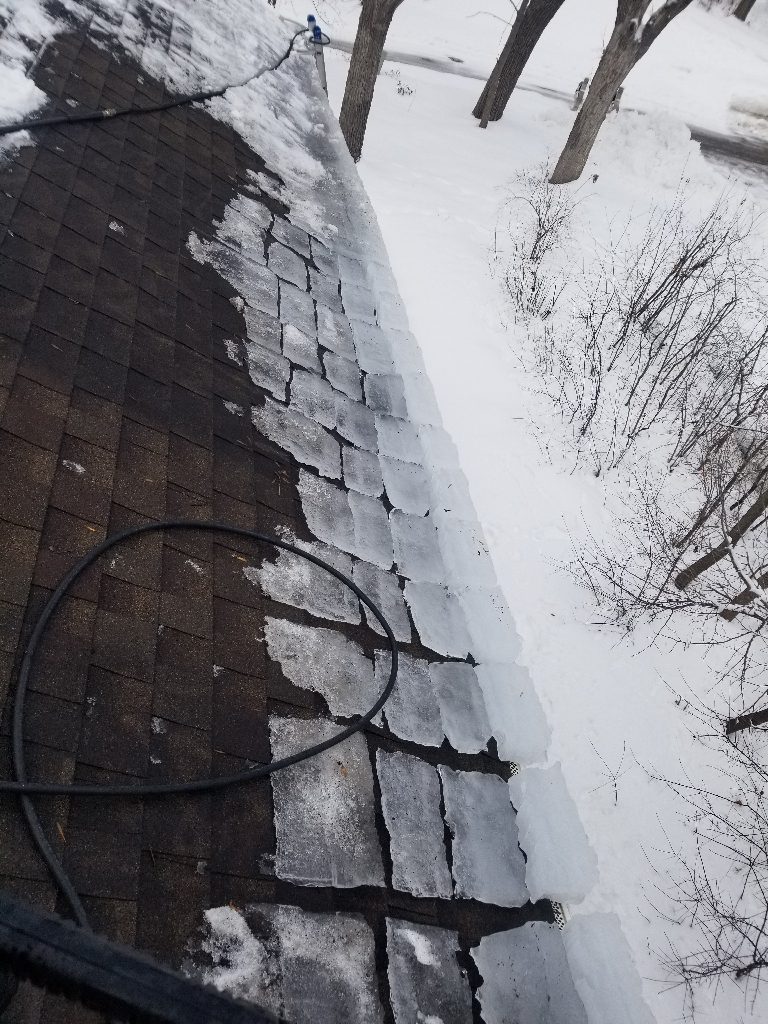 ice dam removal