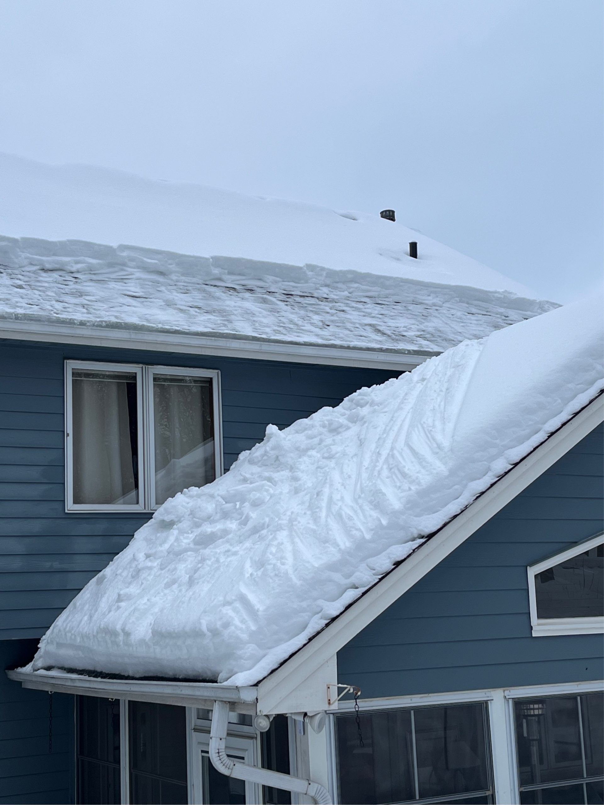 house roof raking